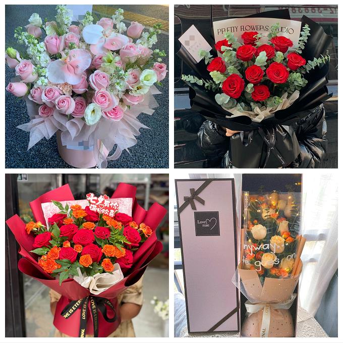 表白脱单送女友玫瑰花束云南曲靖市富源县会泽县宣威市同城鲜花店