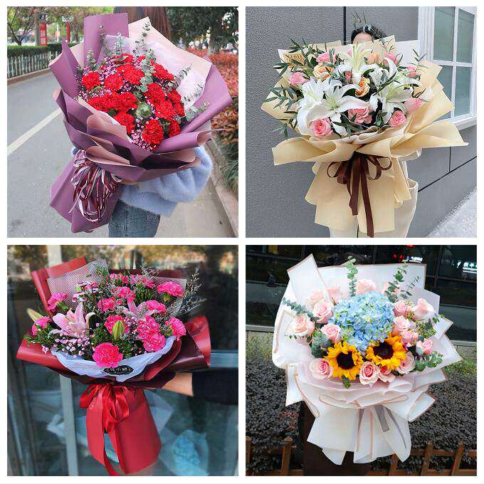 玫瑰百合向日葵康乃馨鲜花陕西榆林市榆阳区横山区神木市同城速递