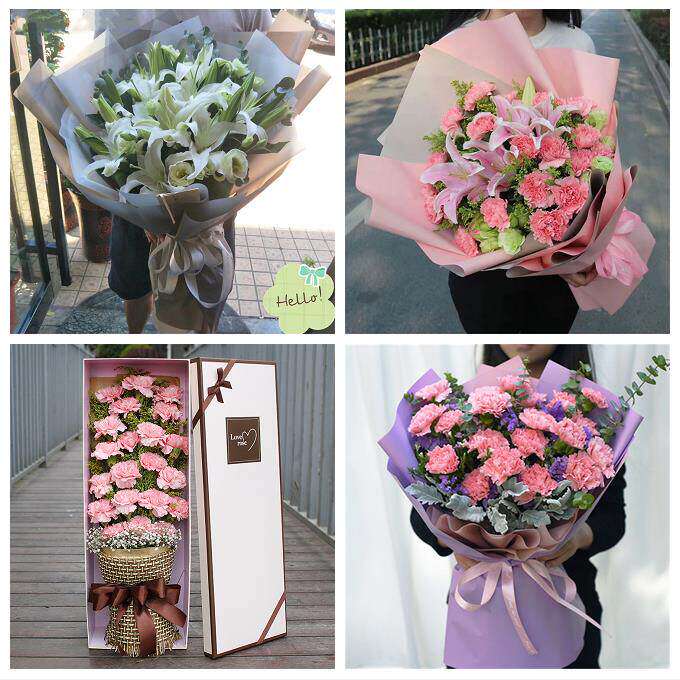 玫瑰百合向日葵康乃馨鲜花黑龙江绥化市安达市肇东海伦市同城速递