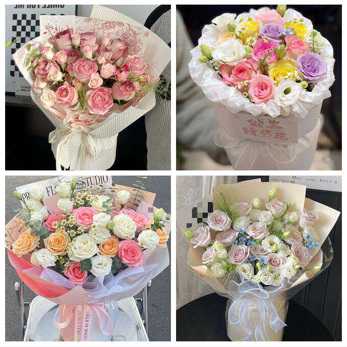 99朵玫瑰花束妇女节向日葵生日鲜花江苏徐州市鼓楼云区龙区贾汪区