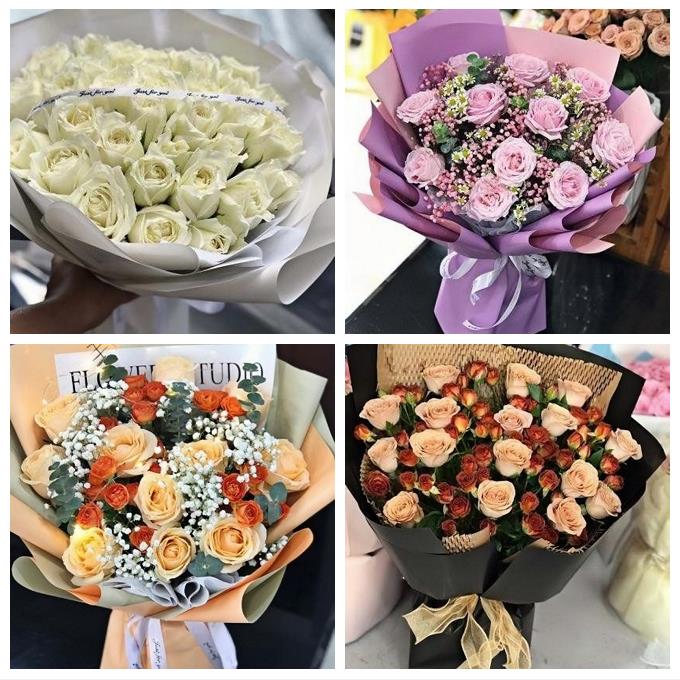 99朵红玫瑰鲜花七夕情人节生日礼物上海杨浦四平路控江路长白新村