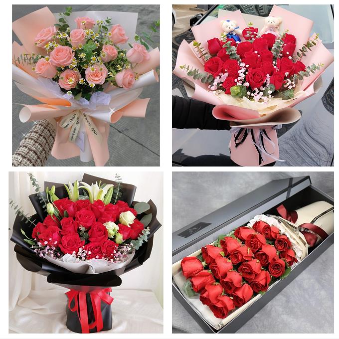 玫瑰花束送女友情人老婆北京丰台区东铁匠营卢沟桥丰台同城鲜花店