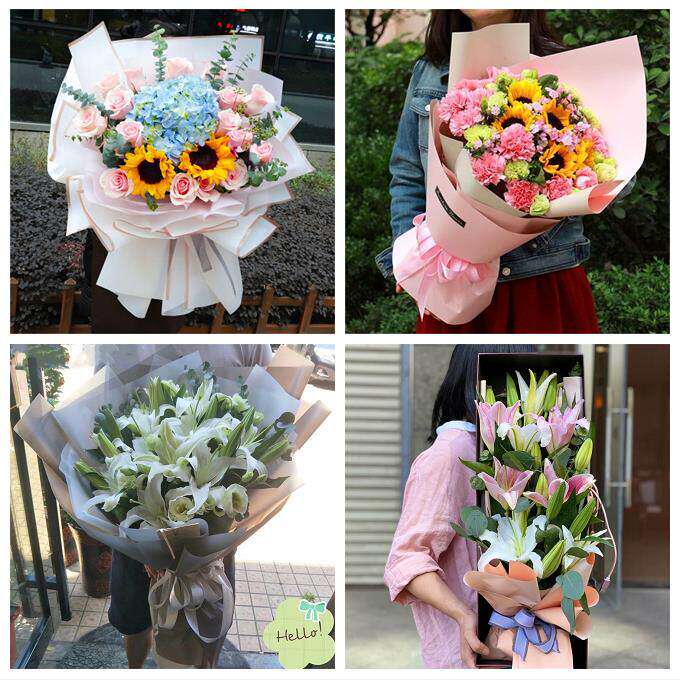 玫瑰百合向日葵康乃馨鲜花山西吕梁市交口县孝义市汾阳市同城速递