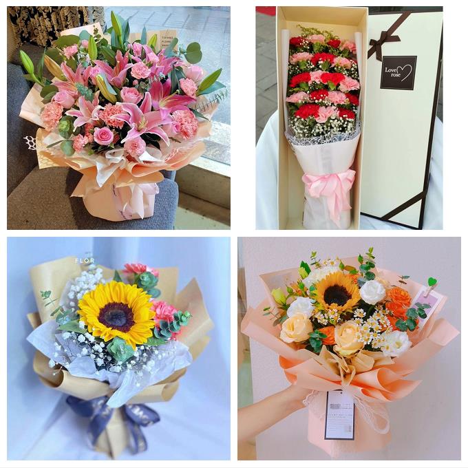 康乃馨向日葵送长辈生日山西晋中祁县平遥灵石县介休市同城鲜花店