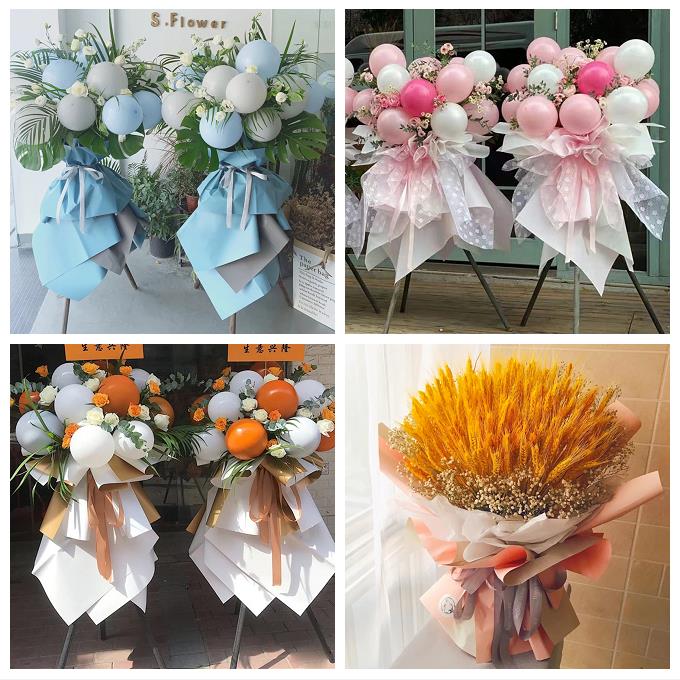 重庆市潼南荣昌区梁平城口县同城花店送朋友公司鲜花大麦开业花篮