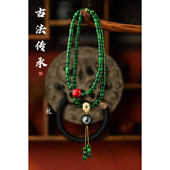 天然水晶手链手串佛珠吊坠特价 搭配古法翡翠