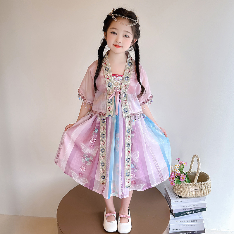 敦煌风汉服女哈尼异域风情西域大漠公主西双版纳傣族拍照写真服装