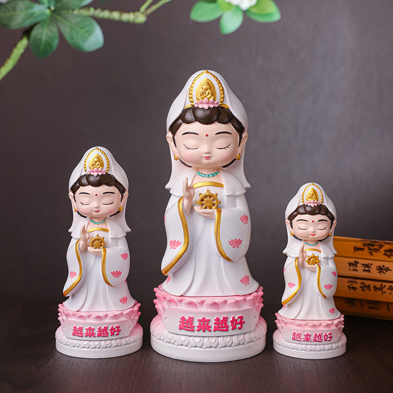 普陀山南海观音树脂摆件景区礼品