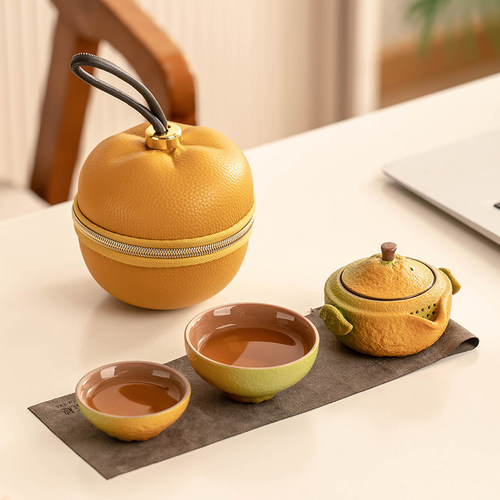 瓷牌茗旅行茶具户外便携