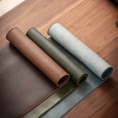 中式 简约防水皮革茶席家用客厅皮质茶桌布高档桌旗泡茶盘垫茶配件