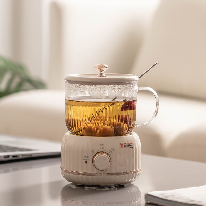 玻璃泡茶壶水果壶养生煮茶器家用电陶炉下午茶花茶煮茶壶烧水茶壶