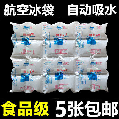 24格加厚生物航空冰袋海鲜干冰袋
