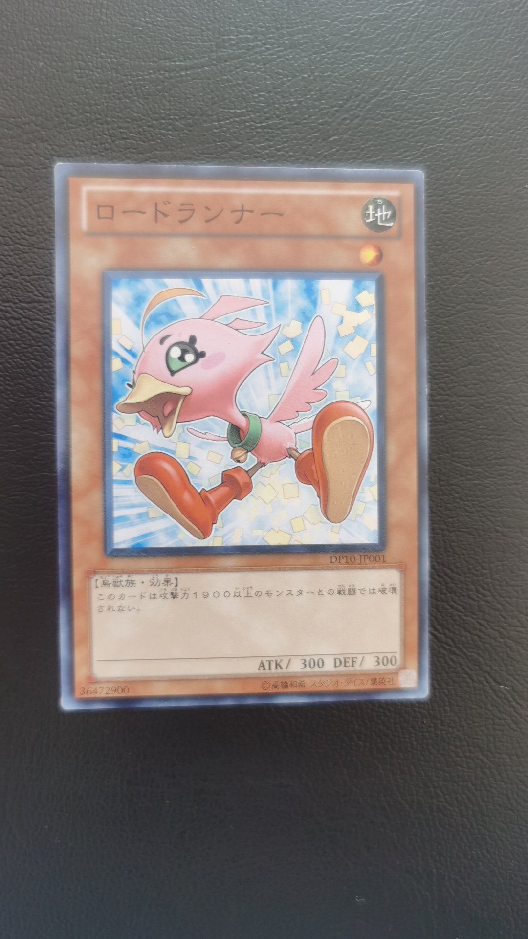 游戏王卡牌  日文正版 DP10  N  平卡  小走鹃