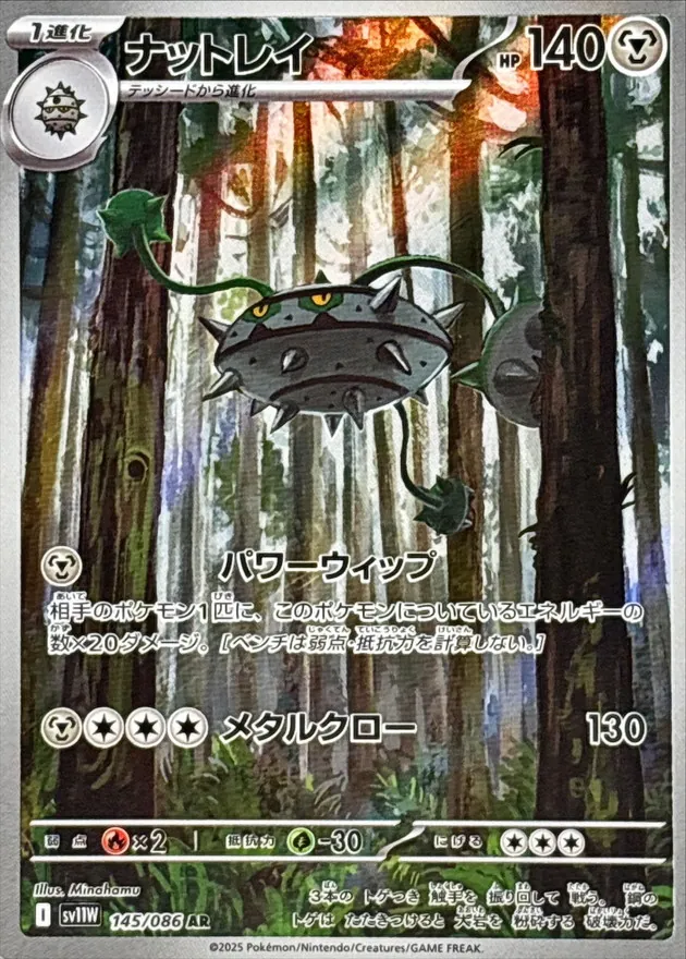 宝可梦卡牌 ptcg 日文正版 sv11W 坚果哑铃 ar