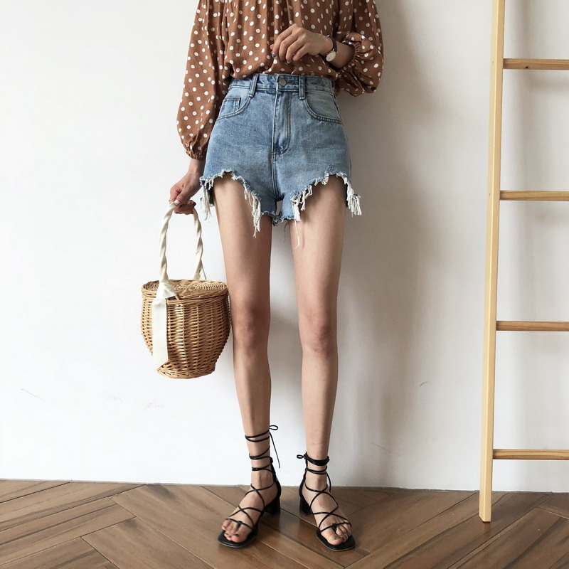 PETIT AMIEÅ£×ж̿ãÅ®2018Ïļ¾Ð¿°æchic¿íËÉÏÔÊÝÀ«ÍȸßÑüÈÈ¿ã
