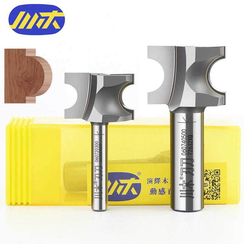 川木正半圆刀木工圆弧圆角修边刀