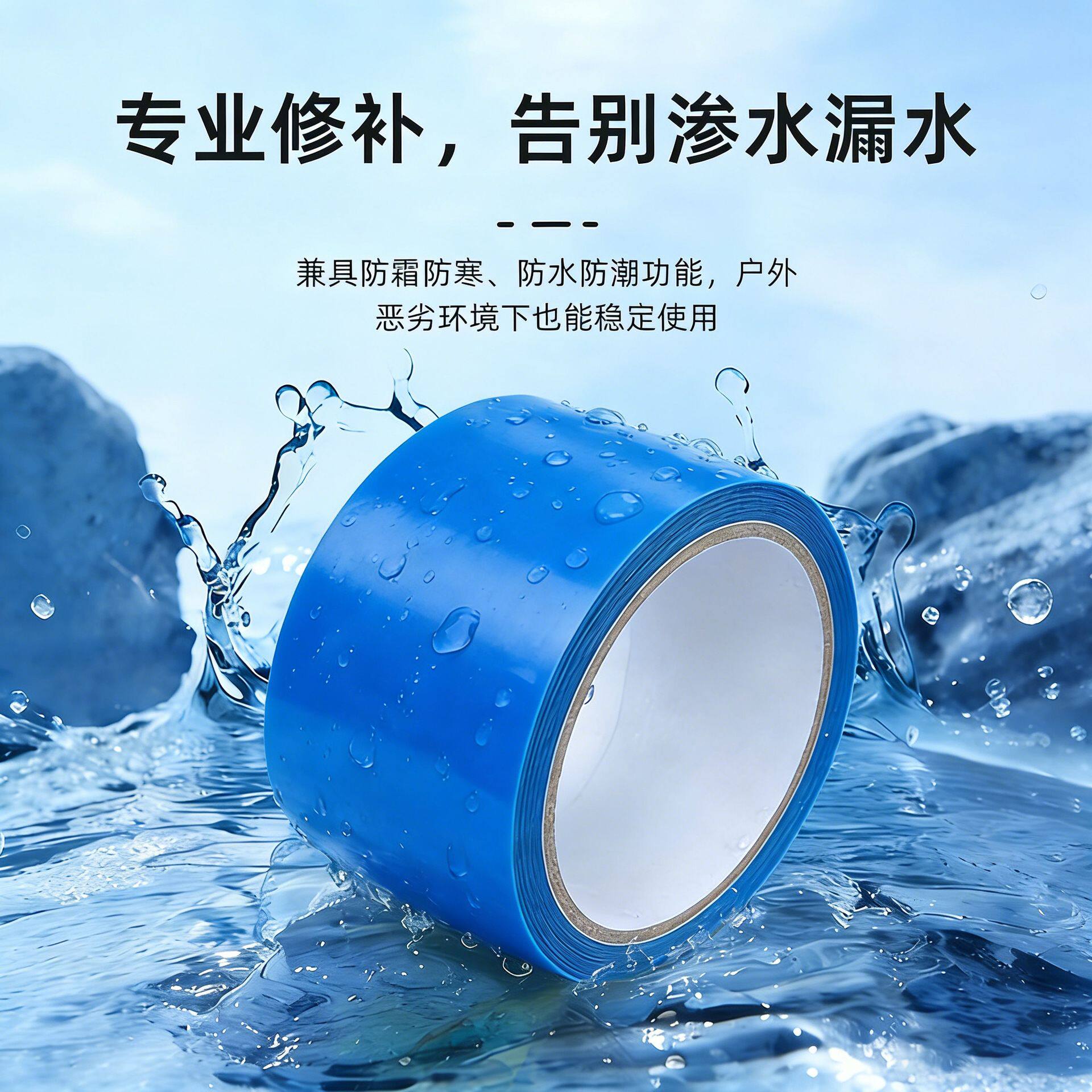 篷布修补胶带新款高分防雨自粘刀刮布货车篷布焊接型复合膜胶带