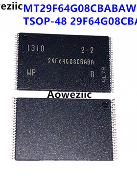 MT29F64G08CBABAWP：B TSOP-48 29F64G08CBABA 闪存存储器IC 64Gb