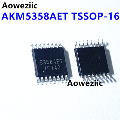 AKM5358AET TSSOP-16 AK5358AET-E2 5358AET 音频转换器芯片 进口