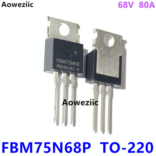 FBM75N68P TO-220 FBM75N68 控制器场效应管 68V80A 逆变器MOS管