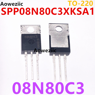 SPP08N80C3XKSA1 08N80C3 TO-220 800V 8A 场效应管(MOSFET) 全新
