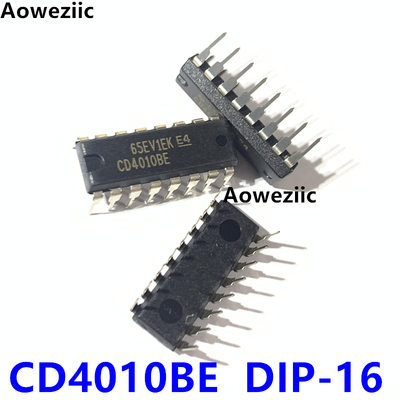 CD4010BE DIP-16 CD4010 直插 CMOS 六路同向缓冲器/转换器 进口