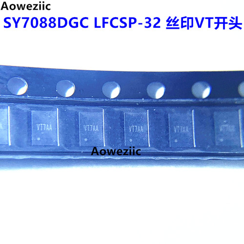 SY7088DGC LFCSP-32 丝印VT开头 输出断开功能的同步升压调节器IC