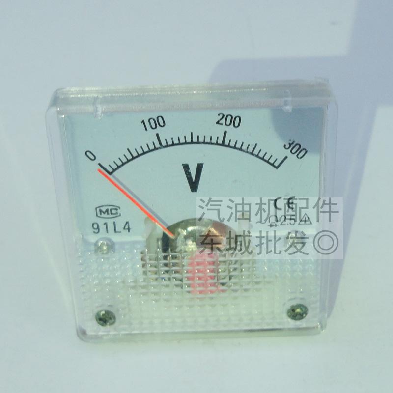 汽油发电机配件 方形电压表168F2KW3千瓦KW 面板 电压表 单相220V