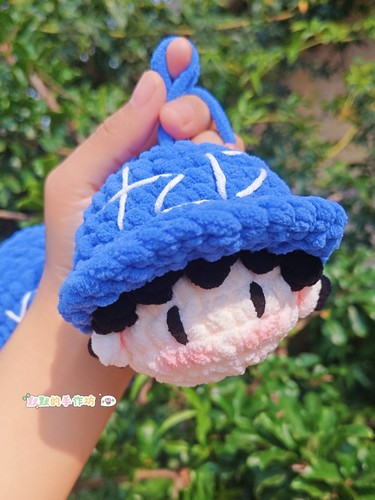 【成品】樊振东团子 大个的钩织玩偶挂件 包包挂饰fzd周边