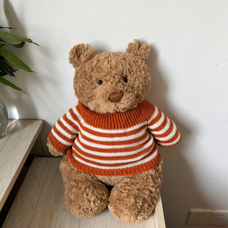 巴塞罗熊衣服玩偶毛衣布娃娃着替