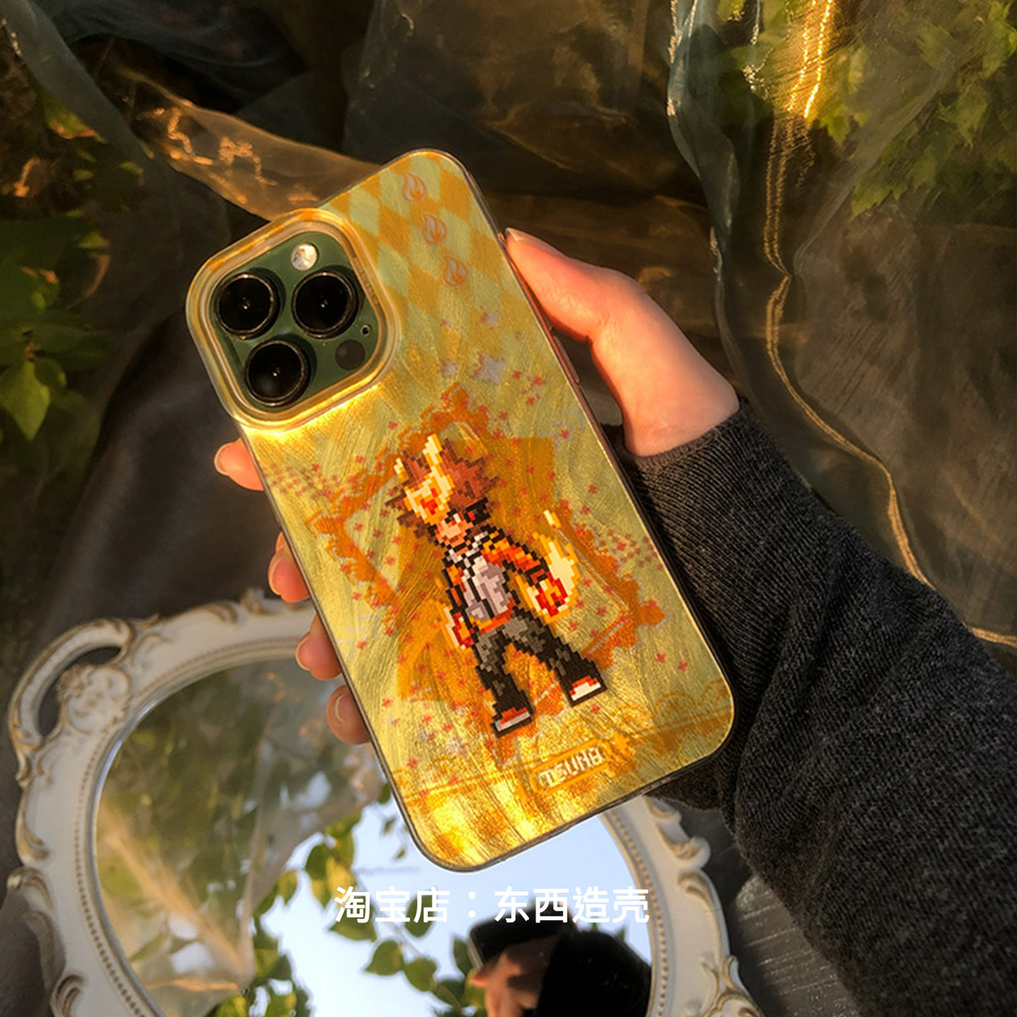 简约泽田纲吉像素风手机壳适用于安卓iphone17创意14分层印刷13promax家庭15教师