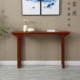 新中式 走廊实木玄关桌简约玄关窄条桌靠墙长窄桌客厅条案几供桌台