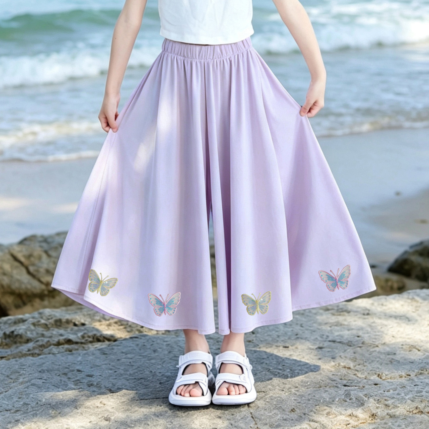女童山本裙裤夏季薄款透气