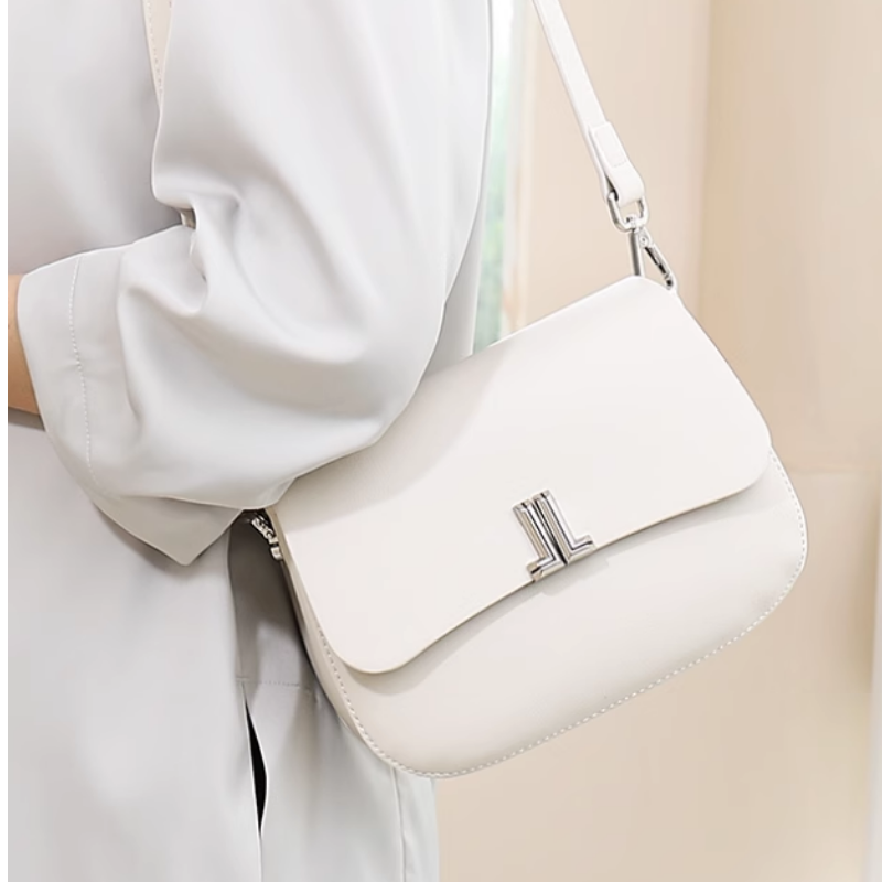 包包女小包包2025新款春夏白色女包真皮斜挎包马鞍包高级感单肩包,箱包皮具/热销女包/男包,小方包,淘宝优惠券,粉丝福利购,淘宝优惠卷