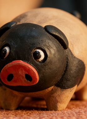 长玉同款惊堂小猪摆件可爱逐玉小猪桌面装饰品创意礼物挂件摆件