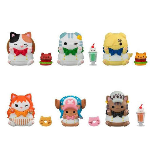 新品定金日版航海王MH餐厅猫盲盒