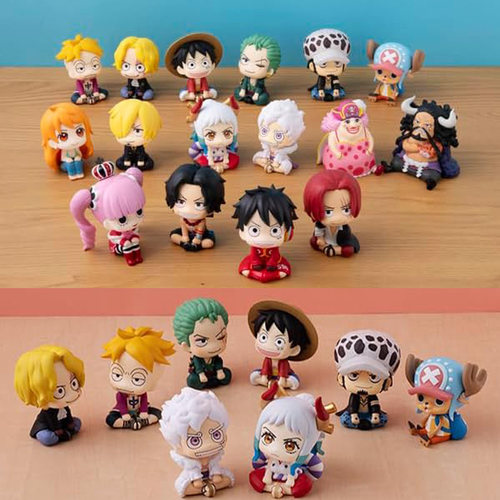 日版MH海贼王路飞索隆凯多等手办