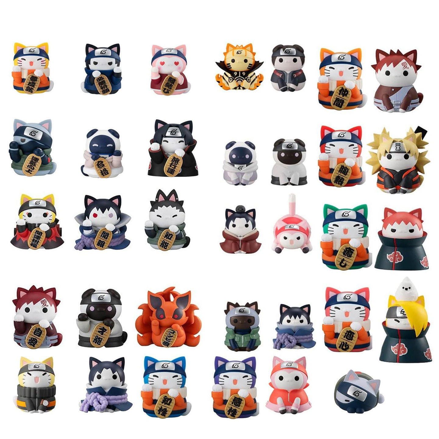 现货日版火影招财喵盲盒盒蛋