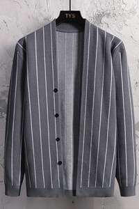 数据好 春季新款 主推挂拍日系开衫 纯色大码修身外套男8092图片
