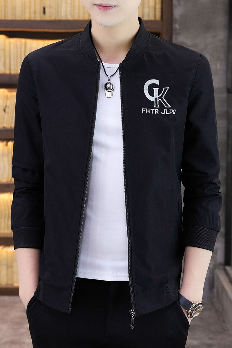 不断货春款跑量青春版流行时尚男装休闲夹克男外套潮K228-P35,男装夹克,星座301D(原星座1004-8）