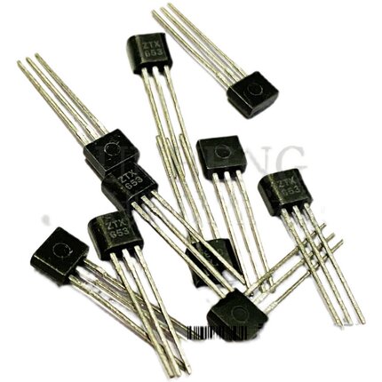 ZTX653 直插三极管TO-92 音频配对管 全新ZETEX进口原装