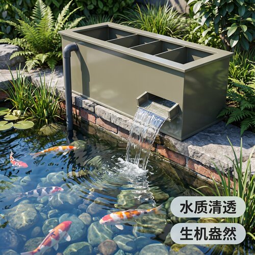 瀑布口过滤箱鱼缸外置过滤器