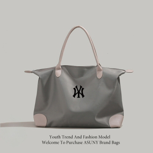 潮牌大容量通勤托特包2025新款电脑包游泳健身包短途休闲旅行包