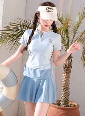 儿童泳衣2025新款女童中大童分体