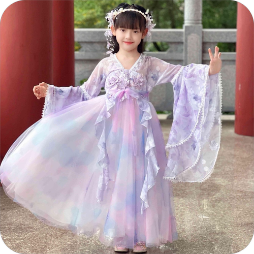 汉服女童唐装2026新儿童古风礼服