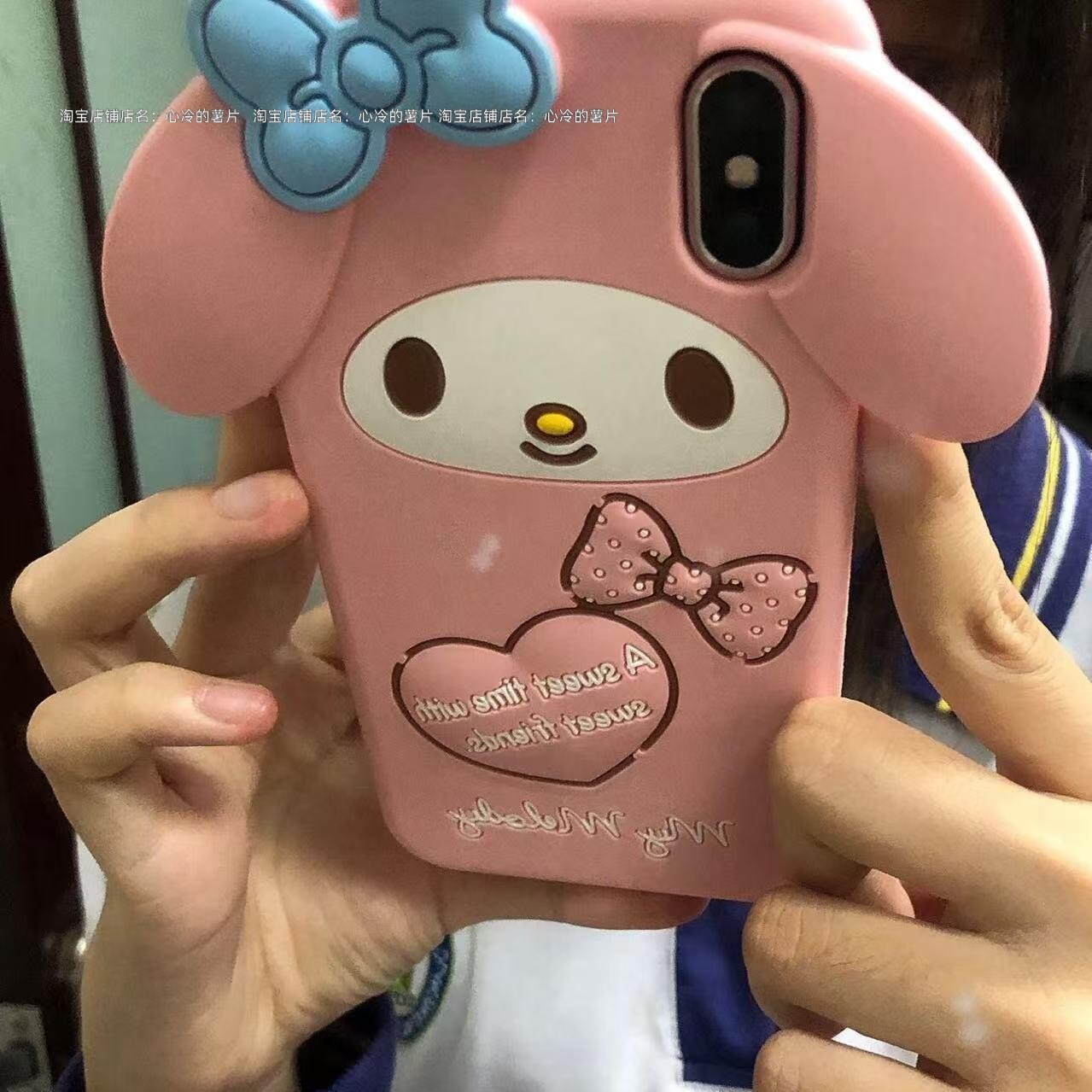 苹果13/4s/6s/12手机壳iPhone16/4s/7p/8p美乐蒂5s/7代卡通xr壳14