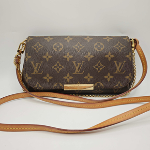 刻印SA2156 LV老花小号挚爱单肩斜挎包 品质中古