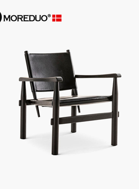MOREDUO/意式实木沙发椅Doron Hotel Chair 客厅单椅设计师休闲椅
