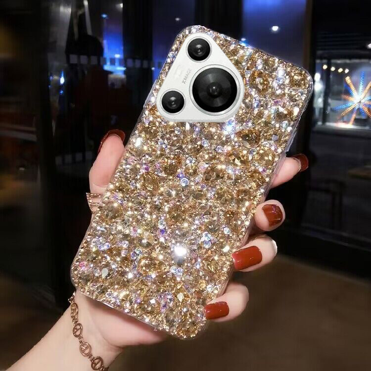 华为Mate80Pro手机壳奢华带水钻女Pura70满钻高档nova15全包14全包荣耀500镶钻石闪13保护套P60防摔400适用12,3C数码配件,手机保护套/壳,淘宝优惠券,粉丝福利购,淘宝优惠卷