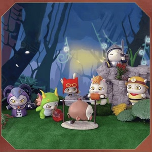 正版宫里的大怪兽洞光宝石的秘密儿童玩具盲盒手办动画周边摆件